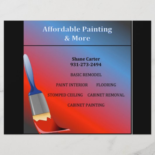 Painter Flyer (Voorkant)