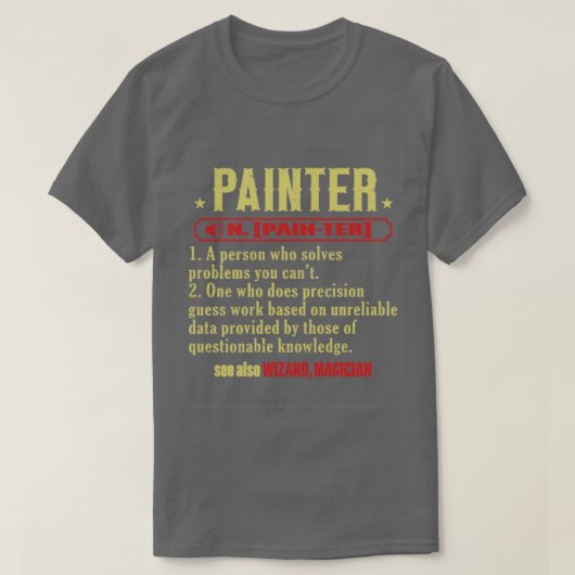 Painter House Painter2 T-shirt (Design voorkant)