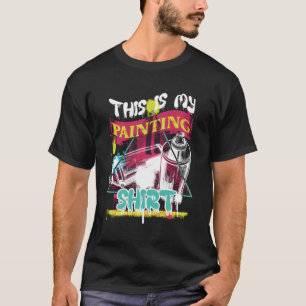 Painter Paint Palette Dit is mijn schilderij T-shirt