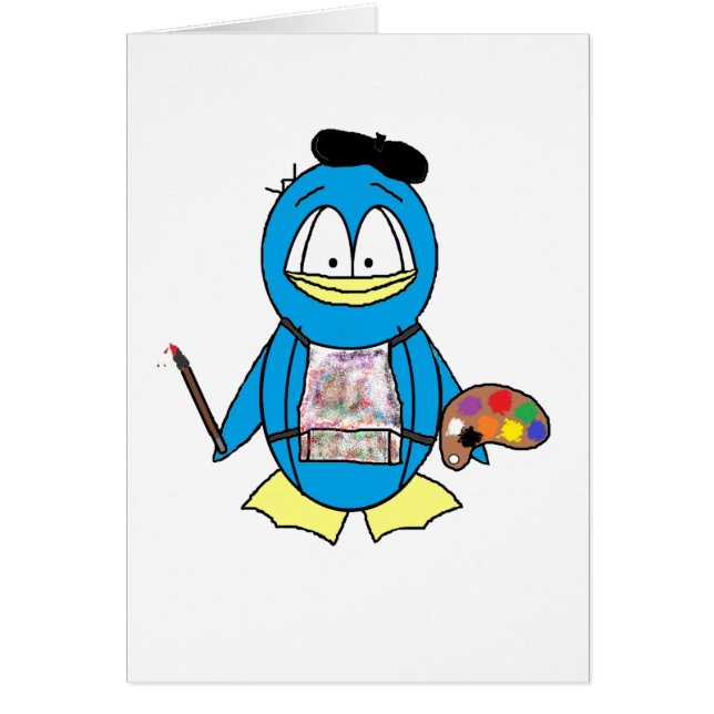 Painter Penguin (Voorkant)