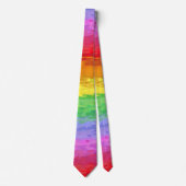 Painterimdrukkonist Rainbow Stropdas (Voorkant)