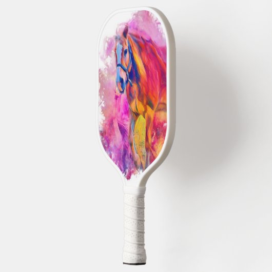 Painterly Animal - Paard Pickleball Paddle (Links)