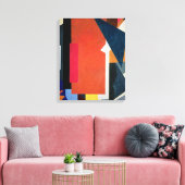 Painterly Architectonics, 1916-17 Canvas Afdruk (Insitu (Woonkamer))