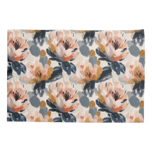 Painterly Floral Botanical Kussensloop (Achterkant)