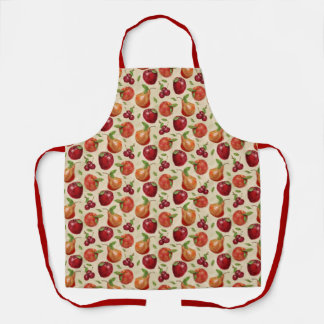 Painterly Fruits Kitchen Towel Schort