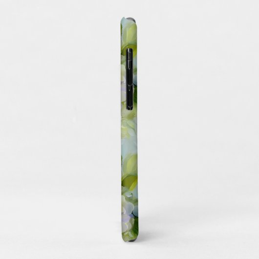 Painterly Hydrangea patroon Case-Mate iPhone Case (Achterkant/links)