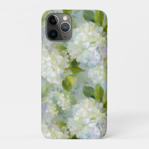 Painterly Hydrangea patroon iPhone 11 Pro Hoesje