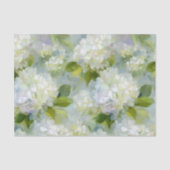 Painterly Hydrangea patroon Tissuepapier (Voorkant)