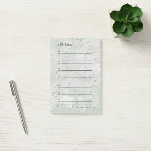 Painterly Impasto Stijl KIES KLEUR Post-it® Notes (Kantoor)
