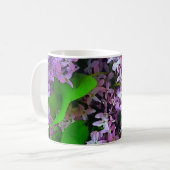 Painterly lilacs koffiemok (Voorkant links)