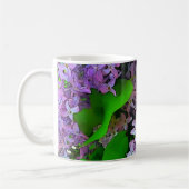 Painterly lilacs koffiemok (Links)
