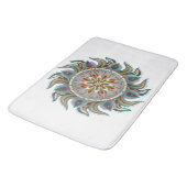 Painterly Mandala Badmat (Gekanteld)