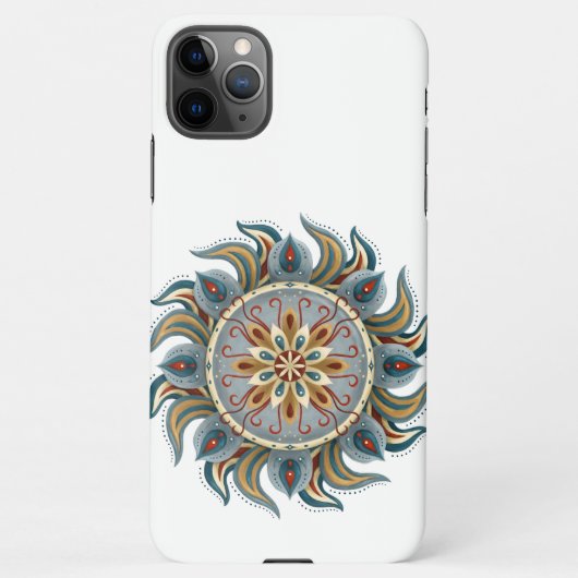 Painterly Mandala iPhone Hoesje (Achterkant)