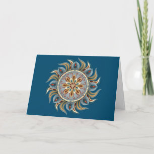 Painterly Mandala Kaart
