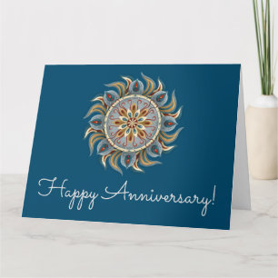 Painterly Mandala Kaart