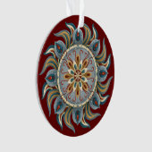 Painterly Mandala Ornament (voorkant)