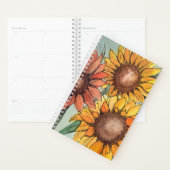 Painterly Sunflower Drawing Planner (Display)