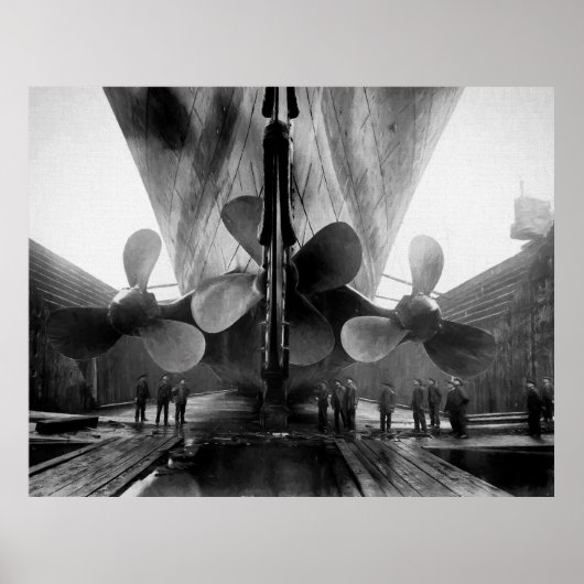 PAINTERLY TITANIC PROPS POSTER (Voorkant)