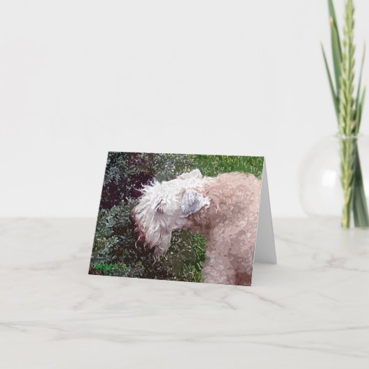 Painterly Waverly Feestdagen Kaart (Voorkant)