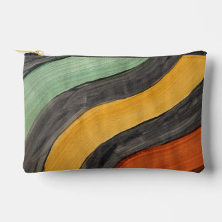 Painterly Waves Carry-All Pouch Etui