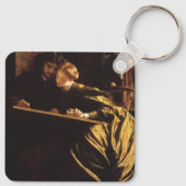 Painter's Honeymoon van Lord Frederic Leighton Sleutelhanger (Achterkant)