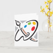 Painters Palet Notitiekaarten (Gele Bloem)