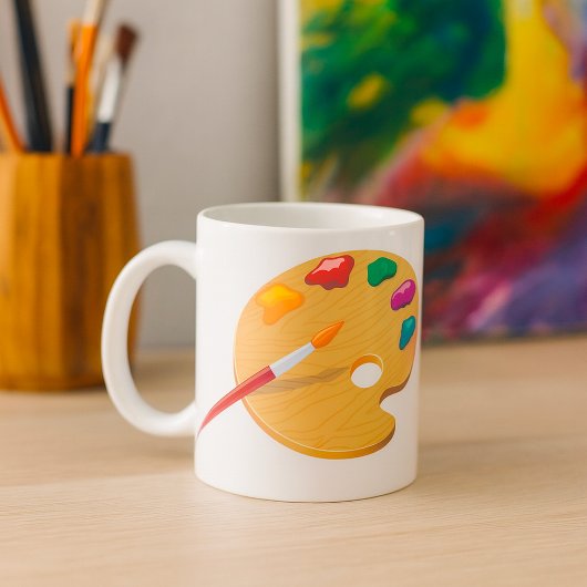 Painters Palette Mug Koffiemok