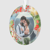 Painterse Waterverf | Vakantievornament Ornament (voorkant)