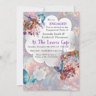 Painting Fantasy Flowers die natuur uitdrukken Kaart