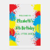 Painting Party Kids Birthday (Recto)