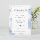 Painting texture save the date (Staand voorkant)