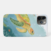 Painting Turtle Case-Mate iPhone Case (Achterkant (horizontaal))