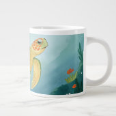 Painting Turtle Extra Grote Beker (Rechts)