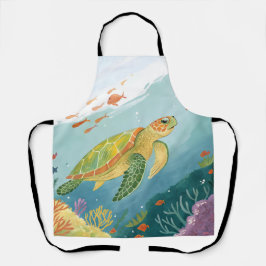 Painting Turtle Schort