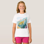 Painting Turtle T-shirt (Voorkant volledig)