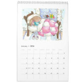 PaintpaintDraw 2025 Bunny Kalender (Jan 2026)