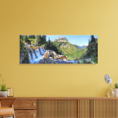 Paiota Herfsten - Nationaal Park Glacier Canvas Afdruk (Insitu (Woonkamer))
