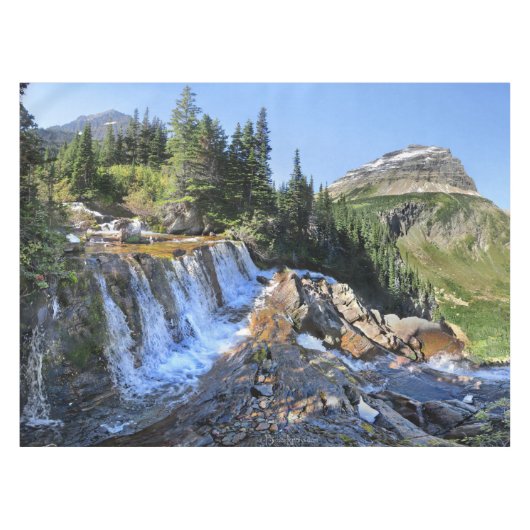 Paiota Herfsten - Nationaal Park Glacier Tafelkleed (Voorkant (Horizontaal))