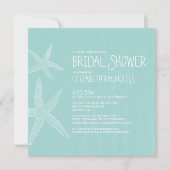 Pair rustique des invitations à la douche nuptiale (Devant)