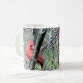 Paire cardinale du Nord (printemps) Mug (Devant gauche)