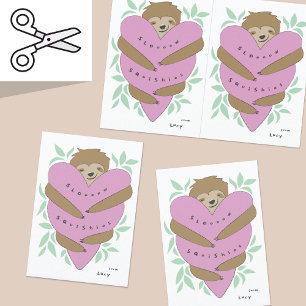 Paire de cartes de la Saint-Valentin pour machines