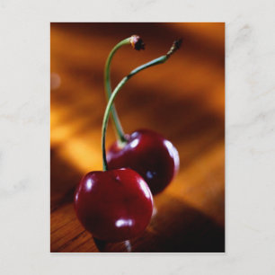 PAIRE DE CHERRY DE CARTE POSTALE