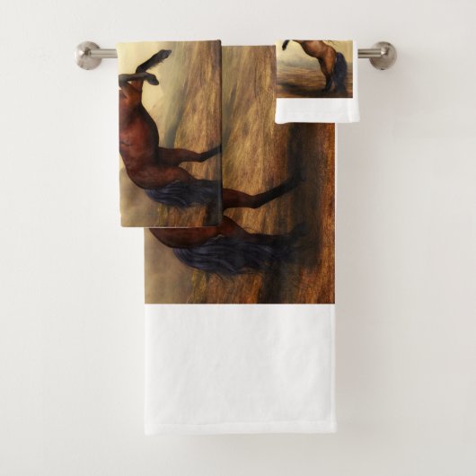 paire de chevaux sauvages (En situation)