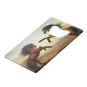 paire de chevaux sauvages (Dos Angle)