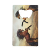 paire de chevaux sauvages (Dos)