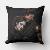 Paire de Coussin Steampunk Gothique (Recto)