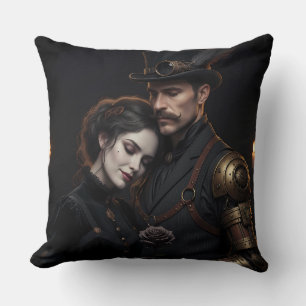 Paire de Coussin Steampunk Gothique