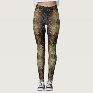 Paire de leggings modernes personnalisés bicolores