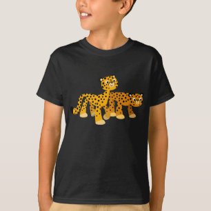 Paire de mignonette Cheetahs Cheetahs T-shirts pou