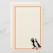 Paire de Puffin Papeterie fine (Devant / Derrière)